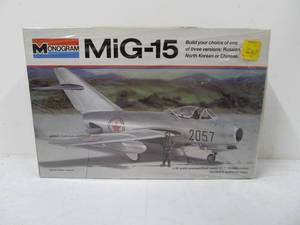 lot 93 image: Vintage Revell MiG-15