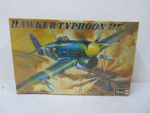 lot 99 image: Vintage Revell Hawker Typhoon MK-1B
