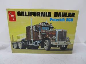 lot 107 image: Vintage AMT California Hauler Peterbilt 359 Super Semi