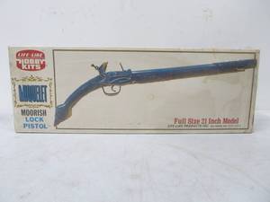 lot 112 image: Vintage Life-Like Miquelet Moorish Lock Pistol