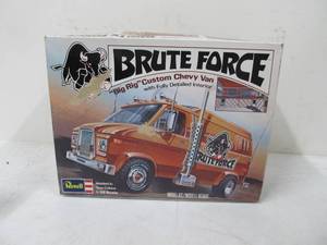 lot 116 image: Vintage Revell BRUTE FORCE Custom Chevy Van