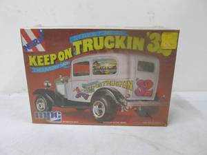 lot 120 image: Vintage MPC Keep on Truckin 32 Street Rod Delivery Van
