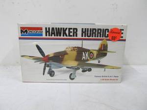 lot 137 image: Vintage Monogram Hawker Hurricane