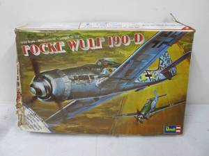 lot 140 image: Vintage Revell German Focke Wulf 190-D