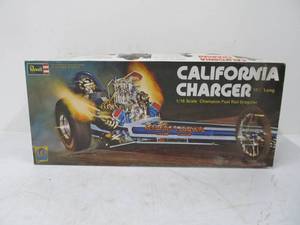 lot 158 image: Large Vintage Revell California Charger Champion Fuel Rail Dragster