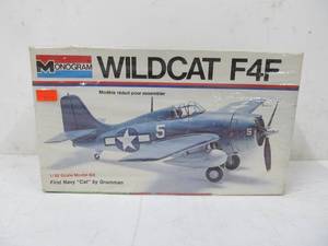 lot 167 image: Vintage Monogram Wildcat F4F