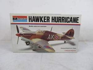 lot 174 image: Vintage Monogram Hawker Hurricane