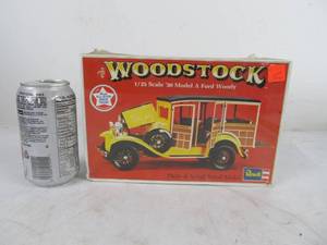 lot 201 image: Vintage Revell Woodstock 30 Model A Ford Woody