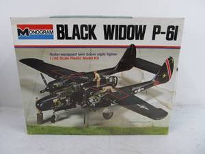 lot 215 image: Vintage Monogram Black Widow P-61