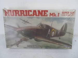 lot 217 image: Vintage MPC Super Size Hurricane Mk-I