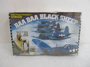 lot 234 image: Vintage Baa Baa Black Sheep F4U-1 Corsair
