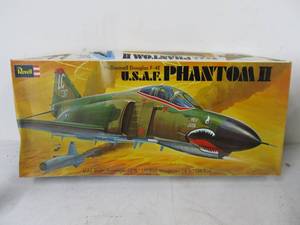 lot 241 image: Large Vintage Revell U.S.A.F Phantom II