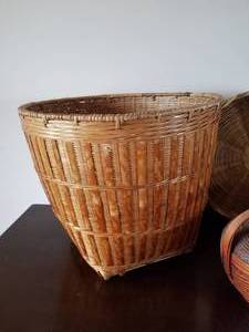 lot 136 image: Collection of Woven Baskets
