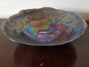 lot 135 image: Striking Polychromatic Decorative Plate