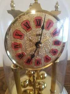 lot 140 image: Vintage Koma Glass Dome Day Clock