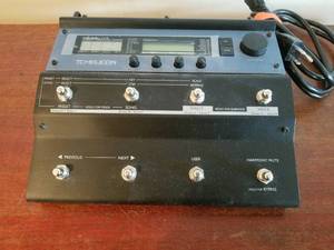 lot 12 image: TC Helicon VoiceLive Vocal Floor Processor Model HFW001