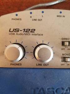 lot 11 image: TASCAM US-122 USBMIDI Interface
