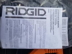 lot 162 image: Ridgid Fuego Reciprocating Saw Model R3002