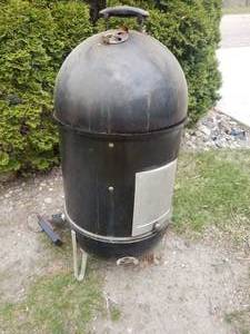 lot 99 image: Weber Barrel Smoker