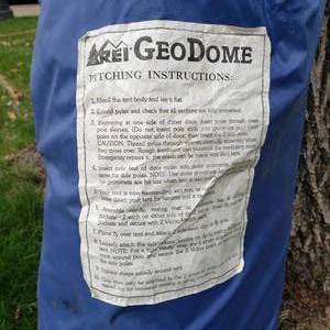 lot 184 image: GeoDome REI Tent