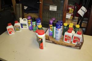 lot 88 image: Pest Control Products    with Ortho Home Defense Max, Permectrin II, Raid Flea, Ace Flea I Tick, Dr. Ts Slug & Snail, Ortho Orthener, Misc. Pest Control