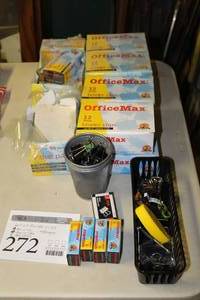 lot 272 image: Lot of (23 boxes) Binder Clips