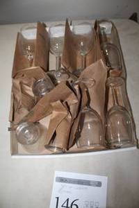 lot 146 image: Lot of (10) Stem Glasses