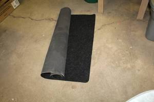 lot 159 image: Entry Rug Black 48Lx36W