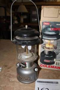 lot 162 image: Coleman Dual Fuel Camping Lantern 282-700T
