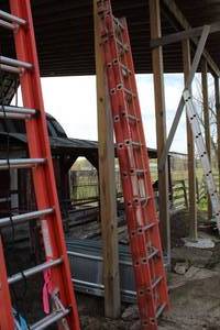lot 13 image: Extension Ladder Orange 24H