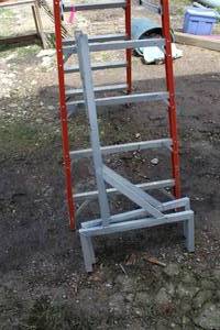 lot 15 image: Lot of (2) UWS Ladder Racks