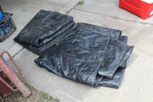 lot 315 image: Lot of (2) Heavy Duty Tarps