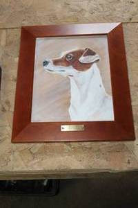 lot 332 image: Gizmo by Laura Robinson Art Work in Wood Frame