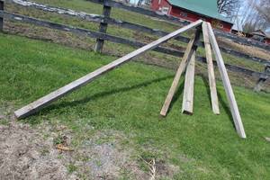 lot 317 image: Lot of (5) Wood Boards