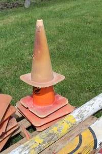 lot 312 image: Plastic Safety Cones