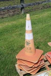 lot 311 image: Plastic Safety Cones