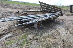 lot 2 image: Hay Trailer 14Lx8W