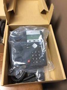 lot 37 image: Large Lot Of What Appears To Be New And Used&nbspPolycom Sound Point Phones Untested
