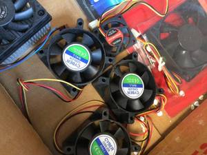 lot 38 image: Misc. PC Fans Untested