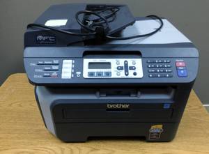 lot 48 image: MSRP $900 Brother MFC - 7840W Laser Multifunction Center Printer Excellent Working Condition