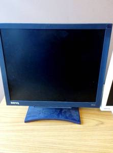 lot 62 image: Lot of 2 BenQ FP91G 19 and BenQ FP731 17 LCD Monitor  1 Monitor  Great Working Condition