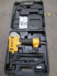 lot 5 image: DEWALT Pneumatic 16-Gauge 2-12 in. Nailer, DWFP71917 - Like New