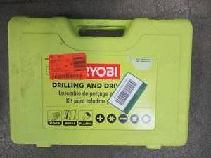lot 28 image: RYOBI 300 pcs Bit Set. Missing a few pieces.
