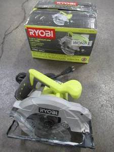 lot 31 image: RYOBI 14-Amp 7-14 in. Circular Saw with Laser, CSB135L - Used.