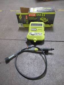 lot 47 image: RYOBI 18-Volt ONE Cordless Rotary Tool, (Tool Only), P460 - Like New - Missing Bits.
