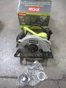 lot 53 image: RYOBI 14-Amp 7-14 in. Circular Saw with Laser, CSB135L - Used.