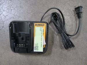 lot 81 image: DEWALT 12-Volt to 20-Volt Lithium-Ion Battery Charger, DCB115, Like New