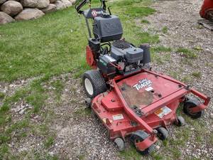 lot 16 image: eXmark Turf Master 48 Mower, Kawasa...