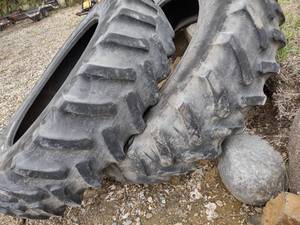 lot 26 image: (2) Firestone 18.4R46 Tractor Tires...