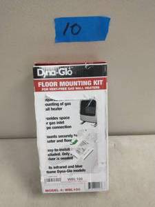 lot 10 image: DYNA-GLO Vent Free Wall Heater Legs
